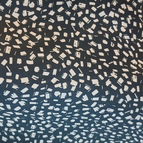 Nwt Jachs Girlfriend Women's Black and White Pleated Back Top Sz Med - Picture 6 of 12